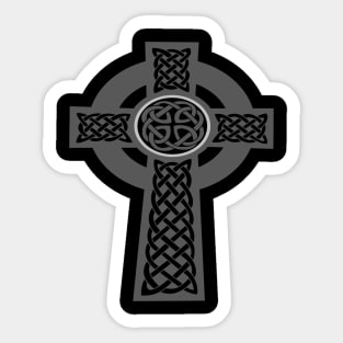 Ornamental Celtic High Cross Decorative Knotwork 1 Sticker